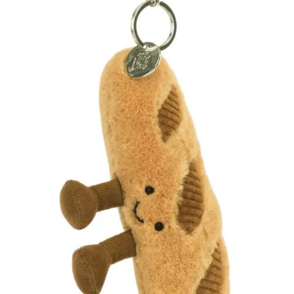 Jellycat Amuseables Baguette Bag Charm authentic from US approved stockist - Picture 1 of 9